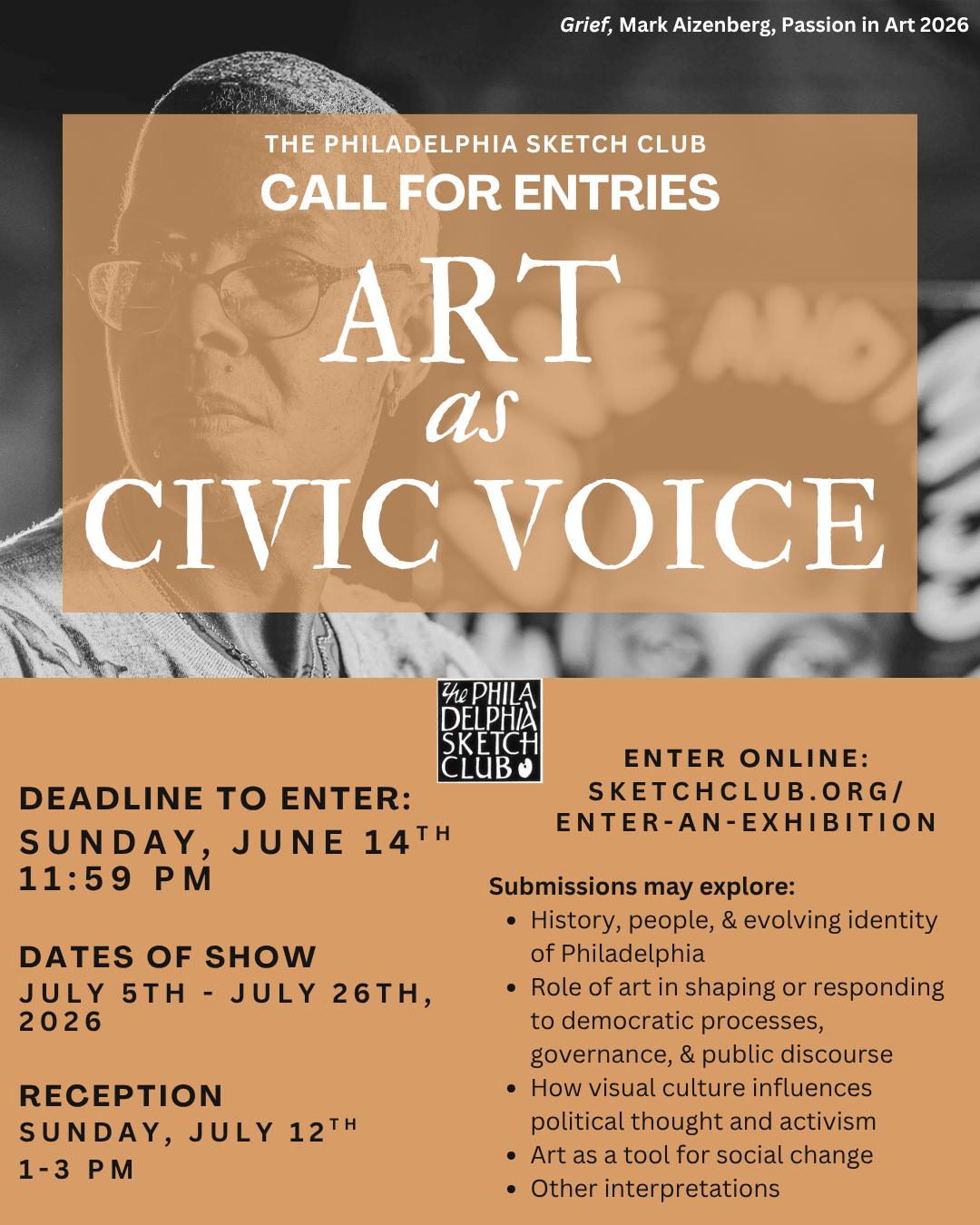 Call for Entries: Art as Civic Voice (New Show!) | Philadelphia